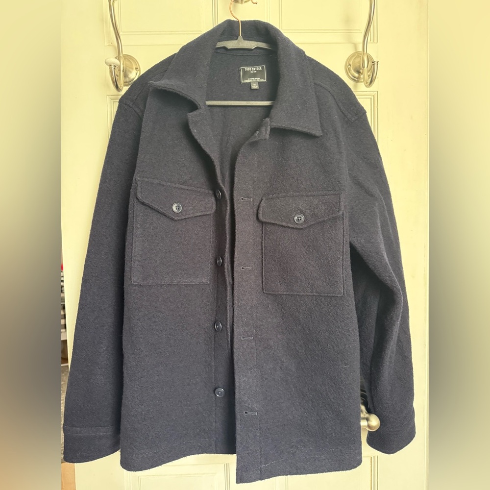 Todd Snyder wool CPO shirt jacket